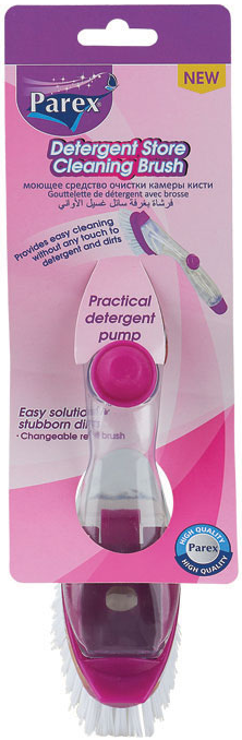 Brosse de Vaisselle avec Réservoir pour Détergents Parex