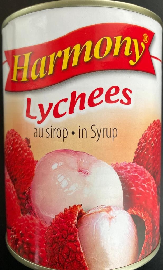 Lychees In Syrup Harmony 567g