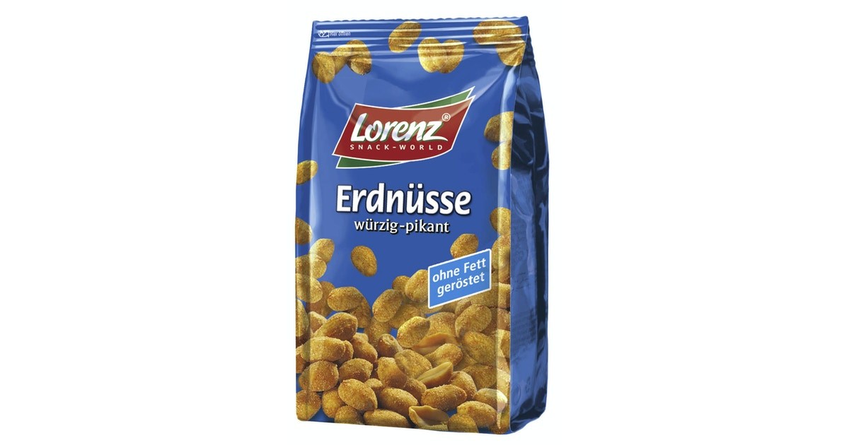 Lorenz Roasted Peanuts 150g