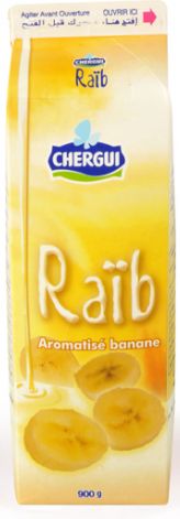 Banana flavored Raïb 900g - CHERGUI