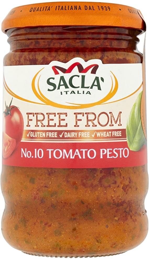 GLUTEN BLOOD PESTO Tomato Sauce 190g SACLA