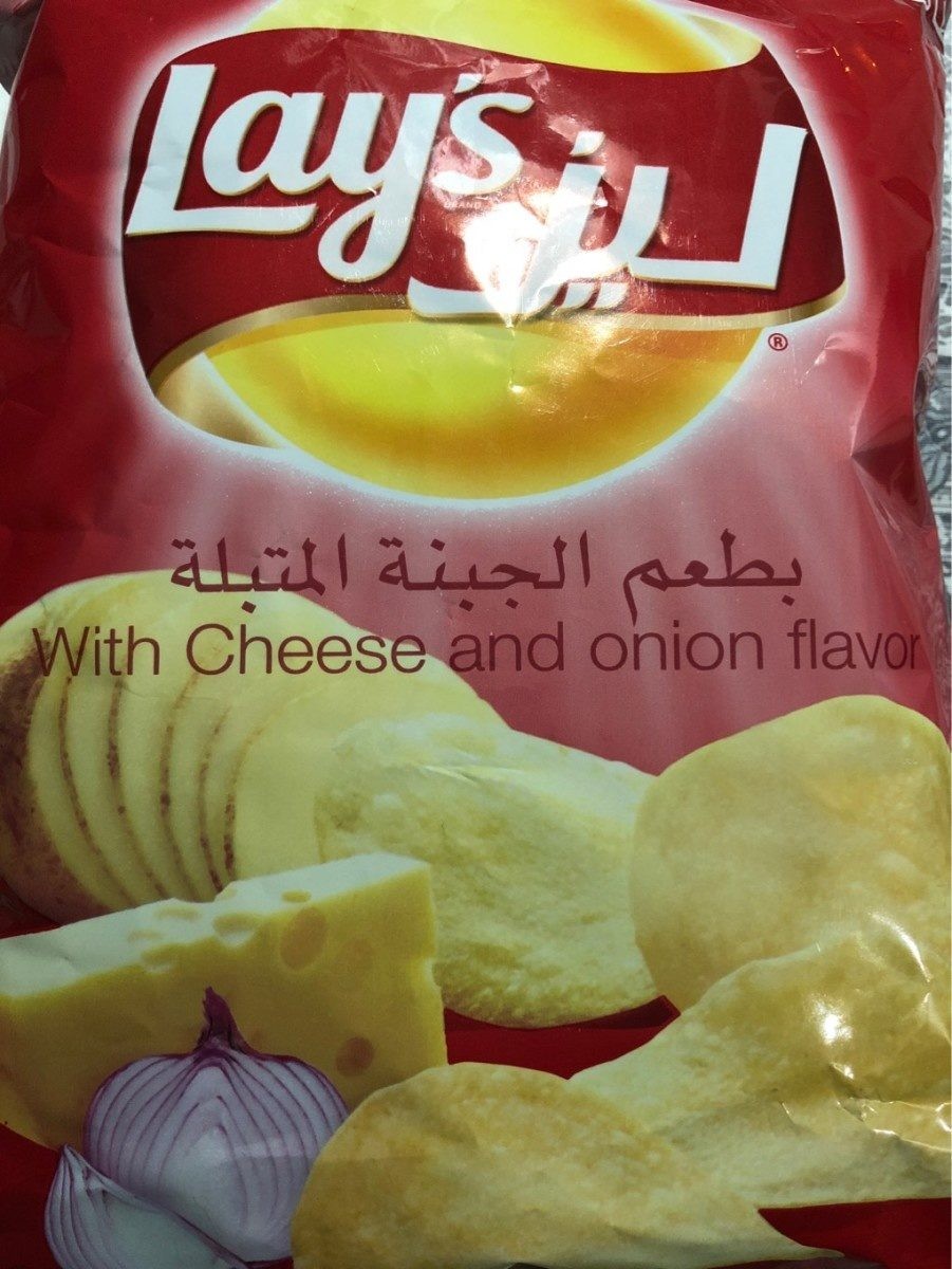 Lay's Cheese &amp; Onion Crisps 97G