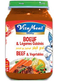 Pot Boeuf & Legumes Cuisinés VitaMeal 200g
