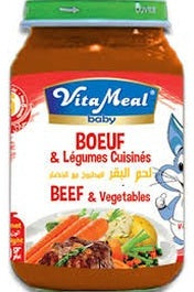 Pot Boeuf & Legumes Cuisinés VitaMeal 200g