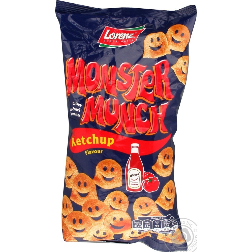 Ketchup Monster Munch Lorenz 75G