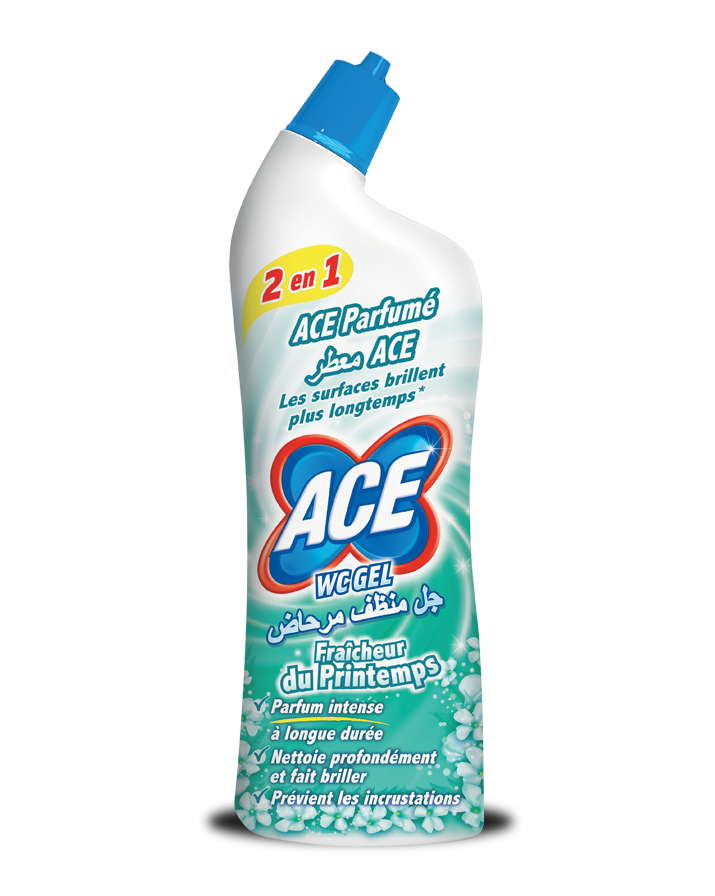 جل دبليو سي 2 في 1 انتعاش الربيع المكثف ACE 750 مل