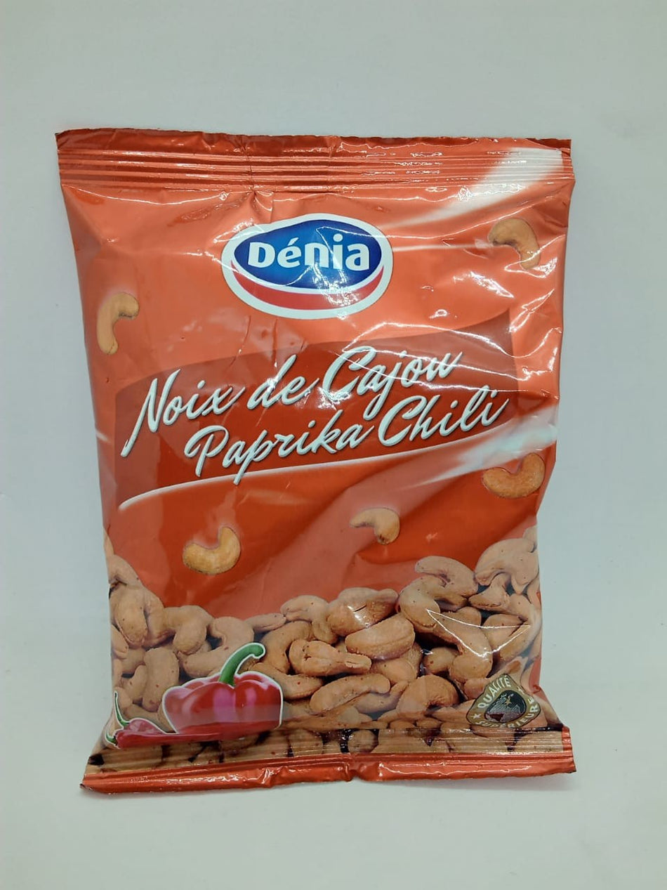 Noix Cajou Paprika&Chili Denia 80g