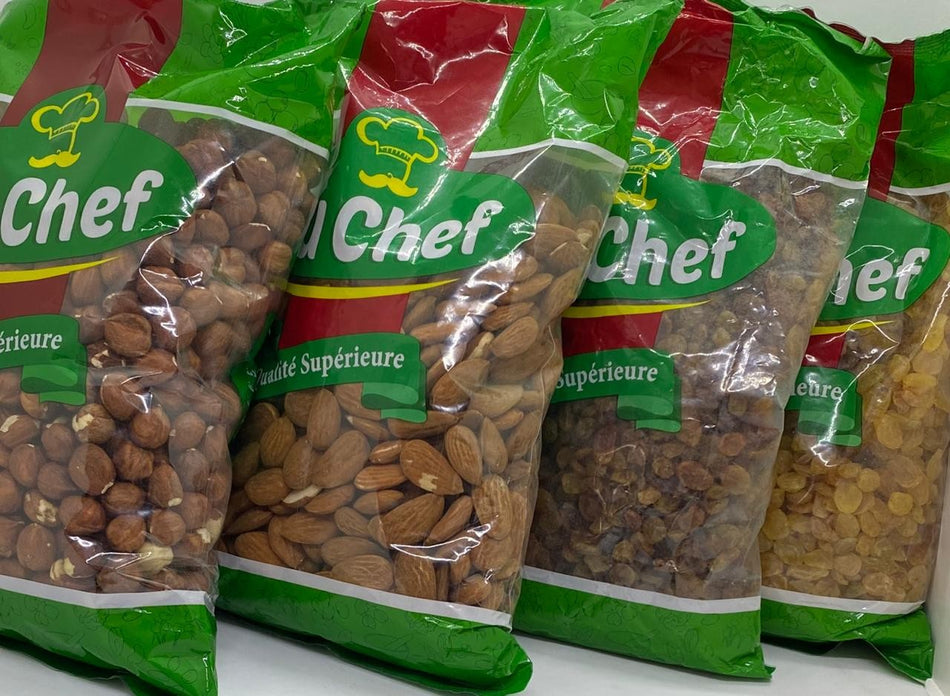 مجموعة فواكه مجففة 4 منتجات