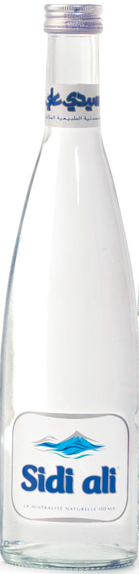 Sidi Ali Natural Mineral Water in Glass 75cl