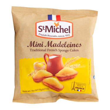 St Michel Traditional French Genoese Mini Madeleines 175 g