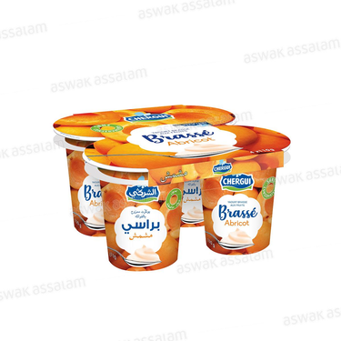 APRICOT Chergui STREARED YOGURT 4 x 110g jars