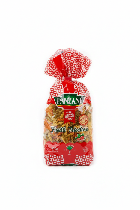 Fusilli Tricolor Panzani 500 g