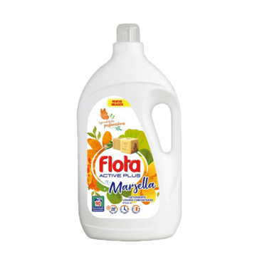 90 Washes Flota Active Plus Liquid Detergent Marseille Soap 4.95 L