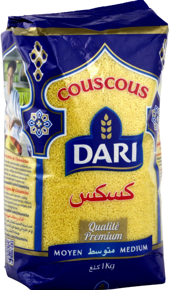 Couscous Calibre Moyen Dari 1kg