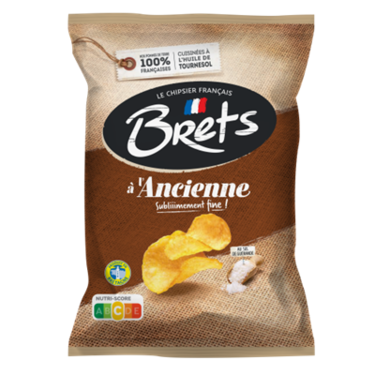 Chips à l'Ancienne au Sel de Guérande Brets125 g