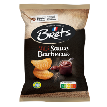 Wavy Crisps Berbecue Flavor 125g