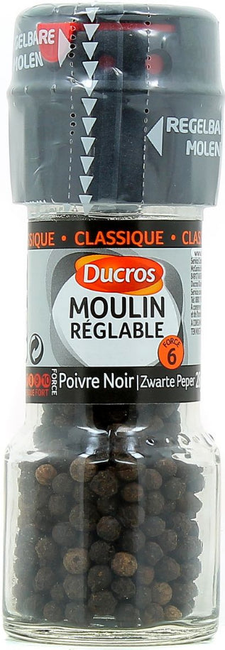 Moulin Poivre Noir Ducros 35g