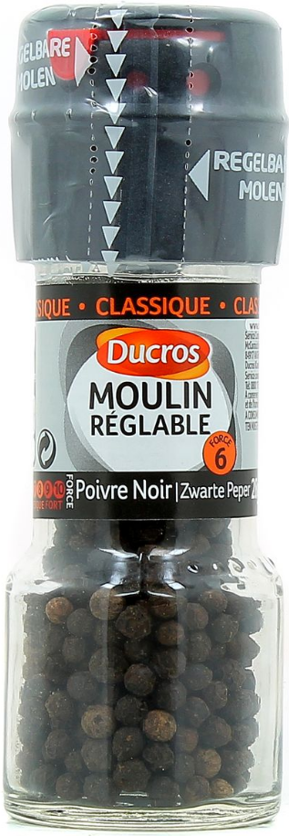 Ducros Black Pepper Mill 35g