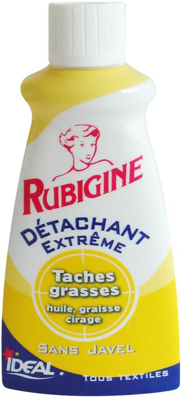 Détachant Extrême Taches Grasses (Huile, Graisse, Cirage) Rubigine 100ml