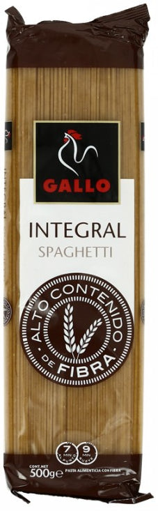 Spaghetti Whole Gallo 500g