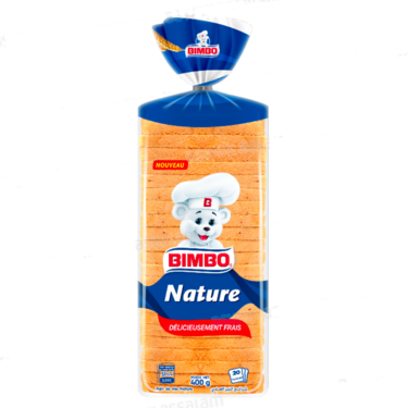 Bimbo Deliciously Fresh Plain Sliced ​​Bread 400g