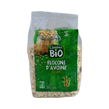 ORGANIC CASINO OAT FLAKES 500G