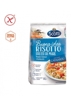 Carnaroli Rice with Seafood Gluten Free Scotti Risotto 210 g