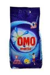 Détergent en Poudre Lessive au Citron Omo Matic 5.5 kg
