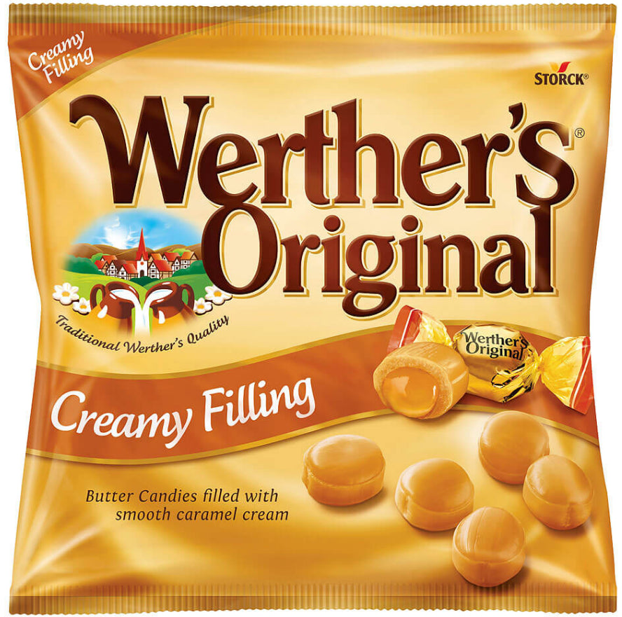 Werther's Original Cream Filled Candies 125g