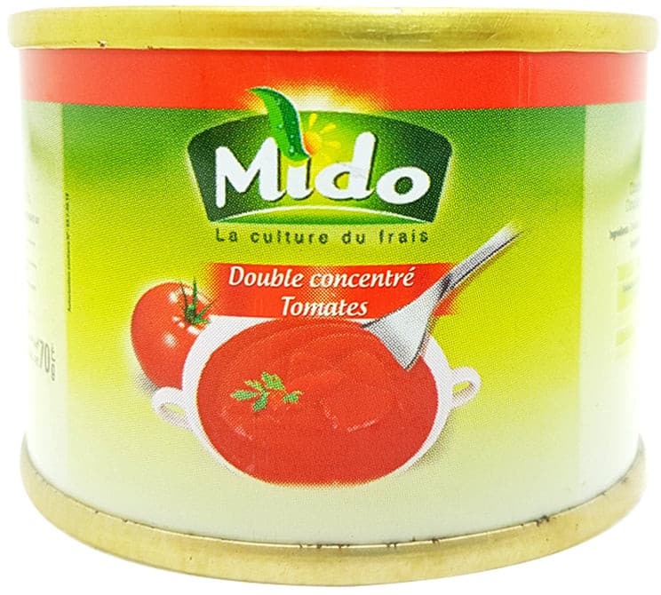 Double Concentré De Tomates Mido 70g