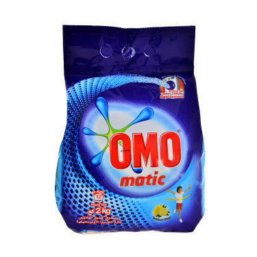 Omo Matic Lemon Laundry Powder Detergent 2 kg