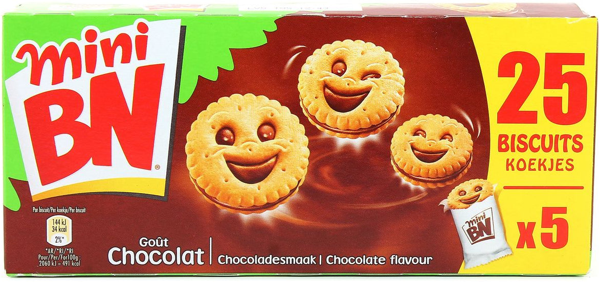 Biscuit Fourré au Chocolat Mini BN 175g