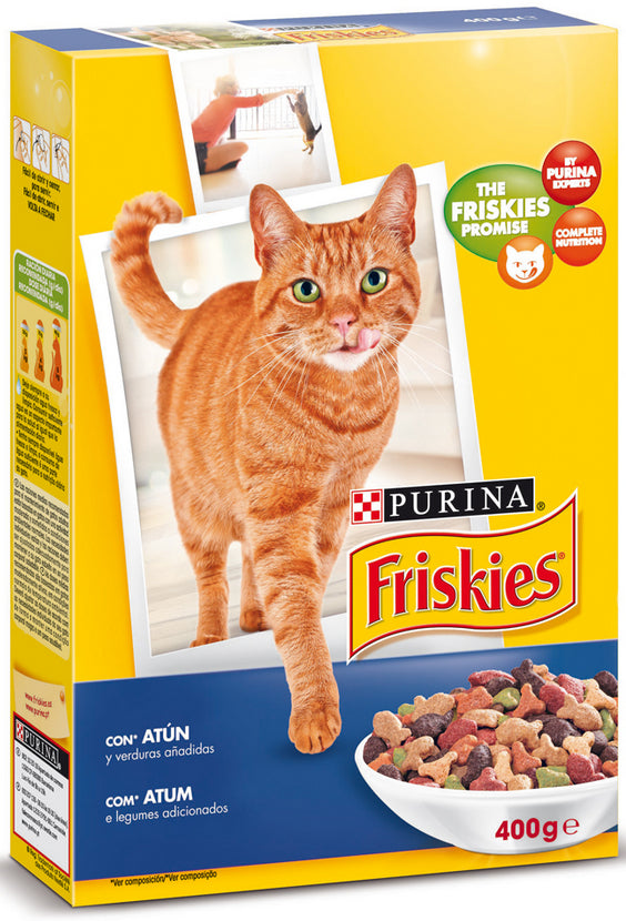 Croquettes au Thon pour Chats Friskies 400g