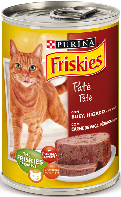 Terrine au Bœuf et Légumes pour Chat Friskies 400g