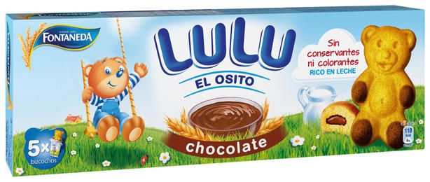 El Osito Chocolat LULU 5x30g