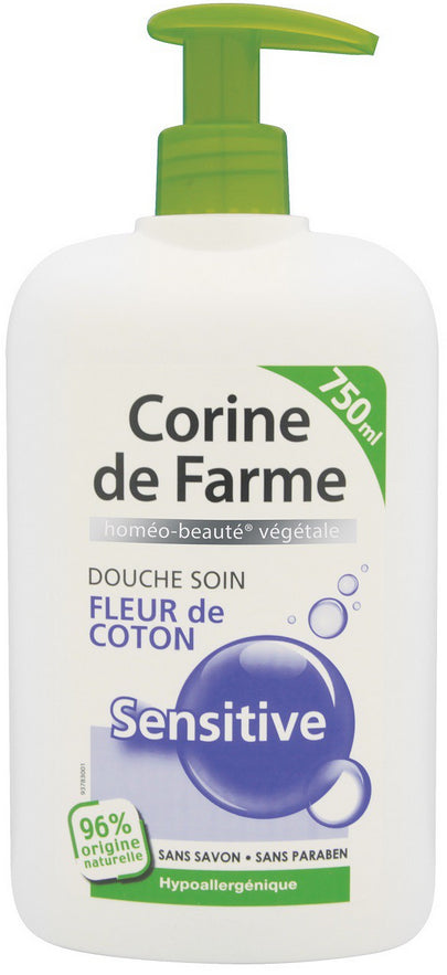 Douche Soin Fleur de Coton Corine de Farme 750ml