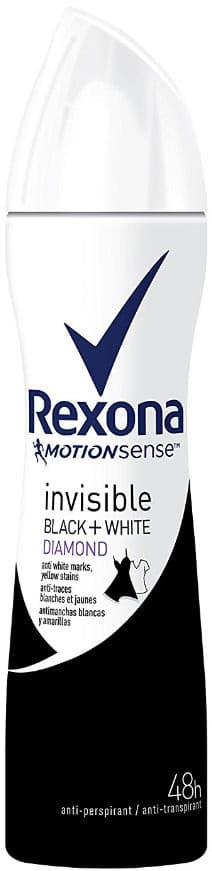 Déodorant Women Invisible Black and White Rexona 200ml