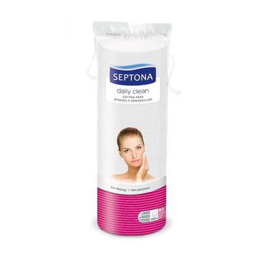 70 Cotton pads to remove makeup Daily Clean Septona