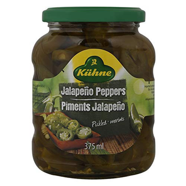 KÜHNE Cut Jalapeño Pickles 370 ml