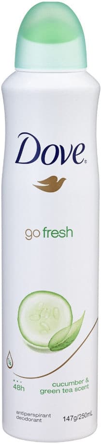 Anti-Perspirant Deodorant Body Spray Go Fresh Dove 200ml
