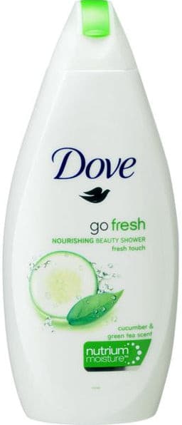 Gel Douche Go Fresh Parfumé au concombre et au thé vert Dove 500ml