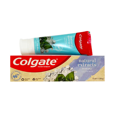 Pâte Dentifrice Rafraîchissante aux Extraits Naturels avec Sel Sans Gluten Colgate 75 ml