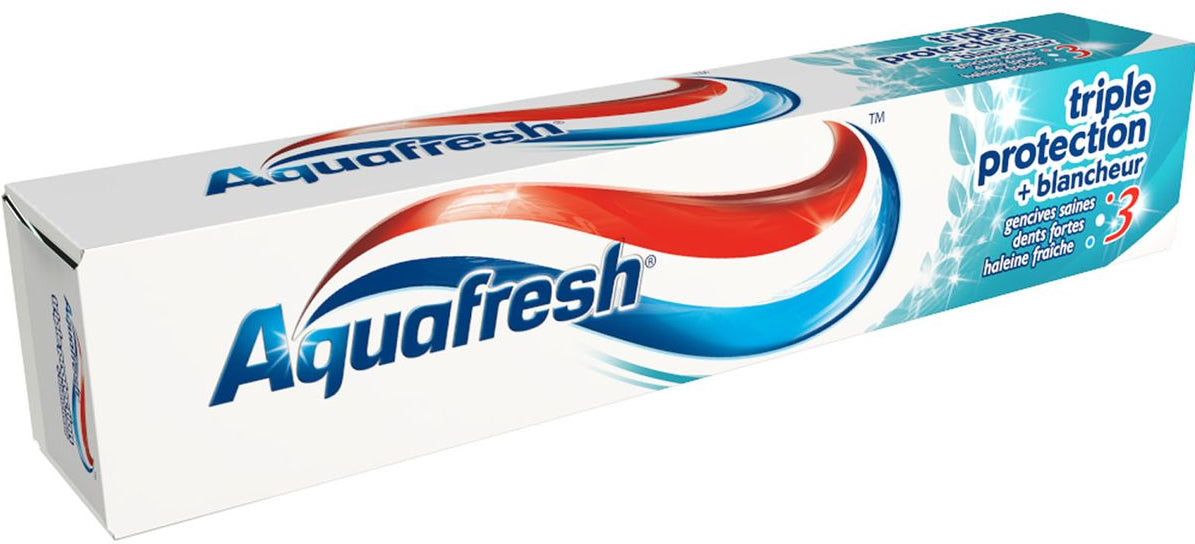 Dentifrice Triple Protection et Blancheur Aquafresh 75ml