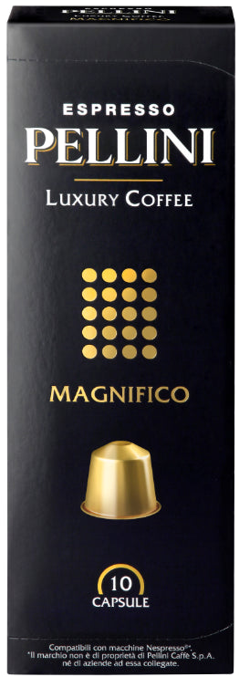 10 Nespresso Compatible Magnifico Pellini Espresso Capsules