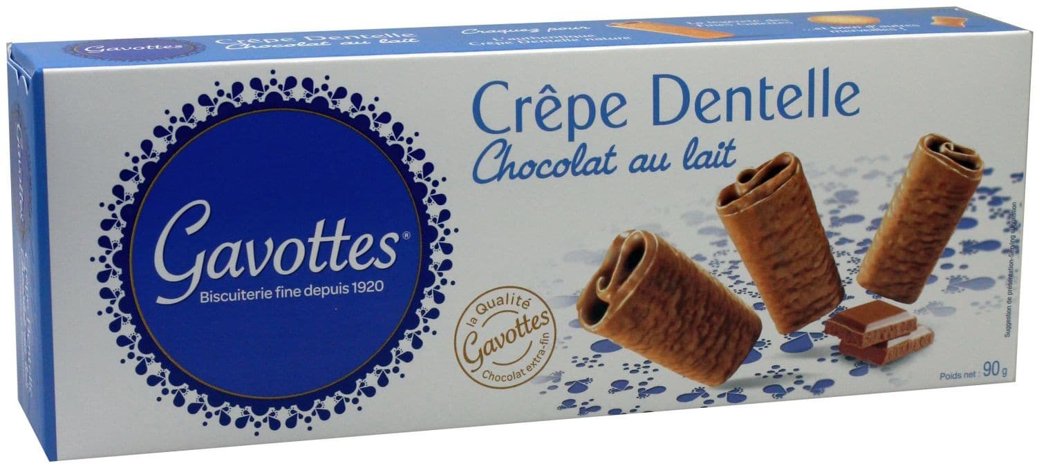 Crèpes Dentelles Chocolat au Lait Gavottes 90g