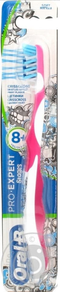 Brosse à dent Pro-Expert Stages 8 Oral-B