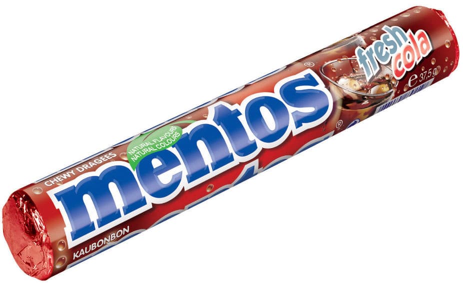 Mentos Fresh Cola Candies 37.5g
