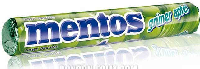 Mentos Green Apple Candies 37.5g