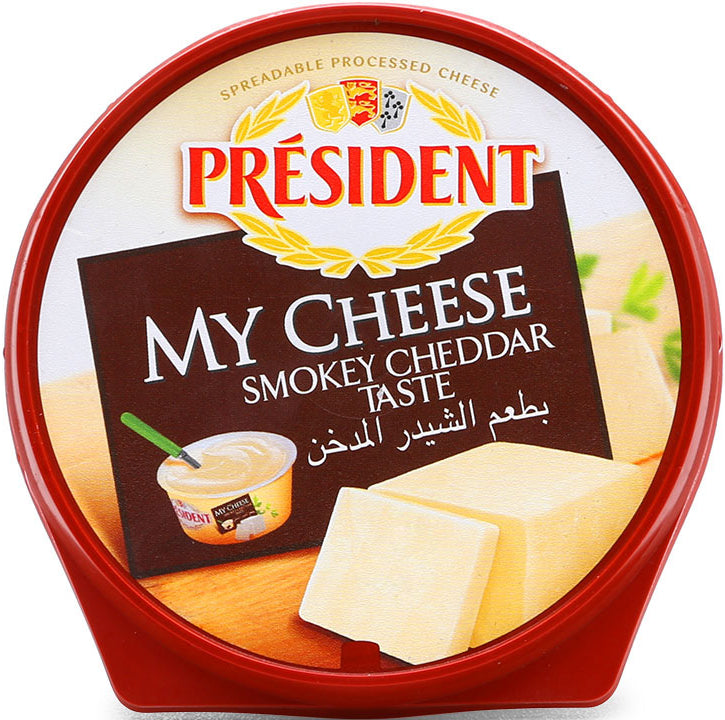 President Spreadable Smoked Cheddar Cream 125 g