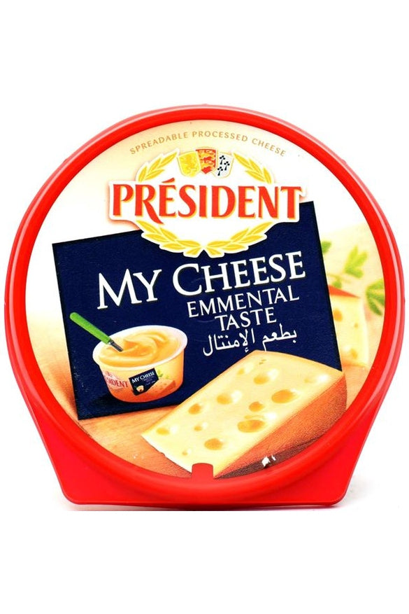 جبنة إيمنتال كريمة قابلة للدهن بريزيدنت 125 جم